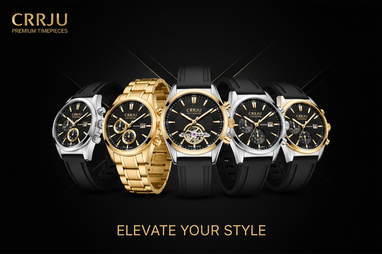 Vintage rose gold pocket watch with intricate floral engraving and Roman numeral dial on chain