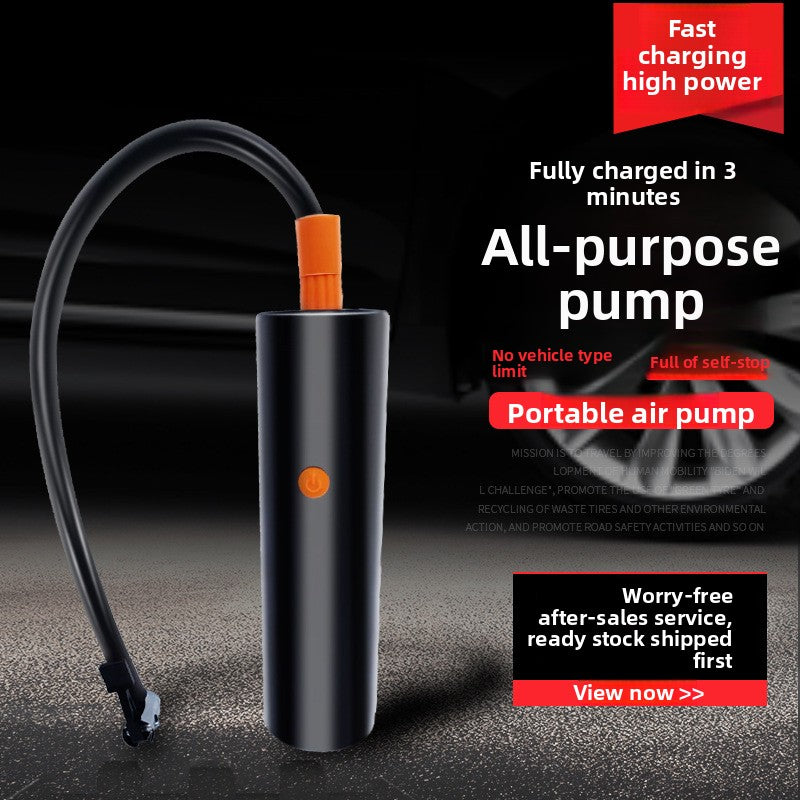 Portable Digital Car Tire Inflator with Power Bank Function