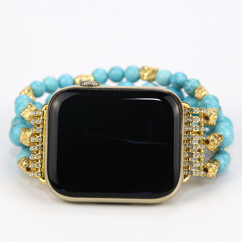 Elastic Buckle Smartwatch Strap With Multiple Layers - Premium Adjustable Band