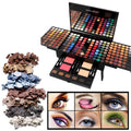 180 Colors Eyeshadow Blush Set - Piano-Shaped Makeup Palette Box