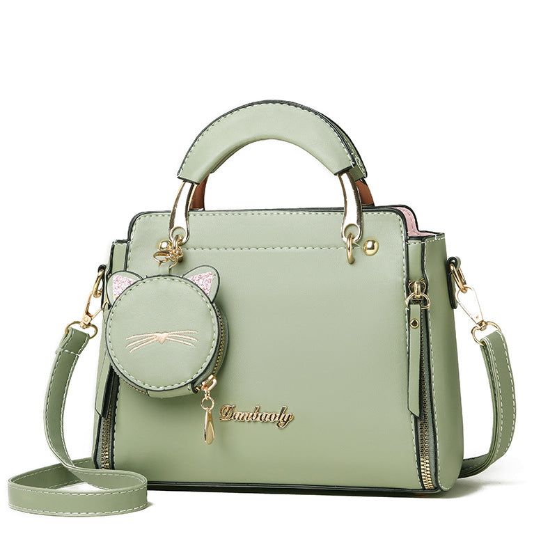 Women's Solid Color PU Shoulder Bag