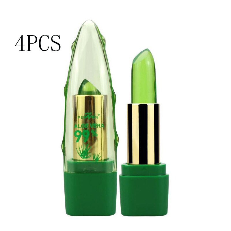 Aloe Vera Color Changing Lipstick - Moisturizing pH Reactive Lip Balm
