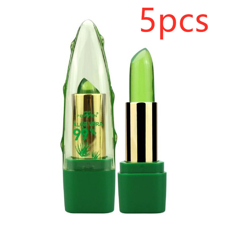 Aloe Vera Color Changing Lipstick - Moisturizing pH Reactive Lip Balm