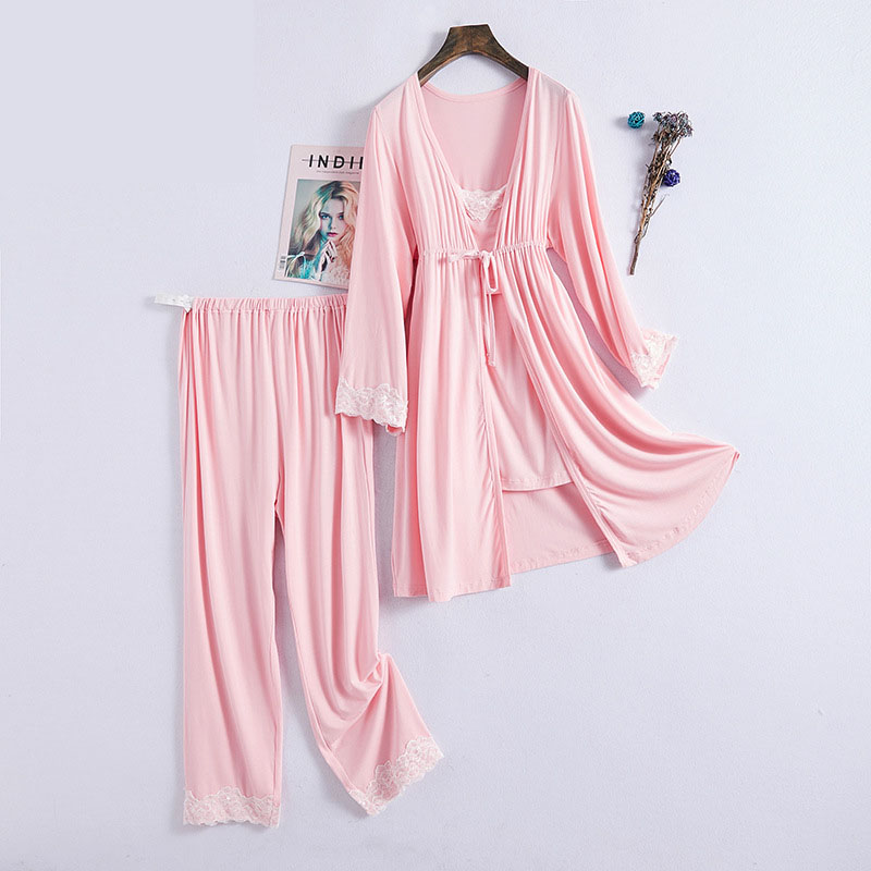 Maternity Breastfeeding Pajama Set - 3 Piece
