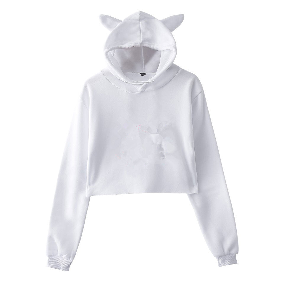 Women's Crop Hoodie Pullover