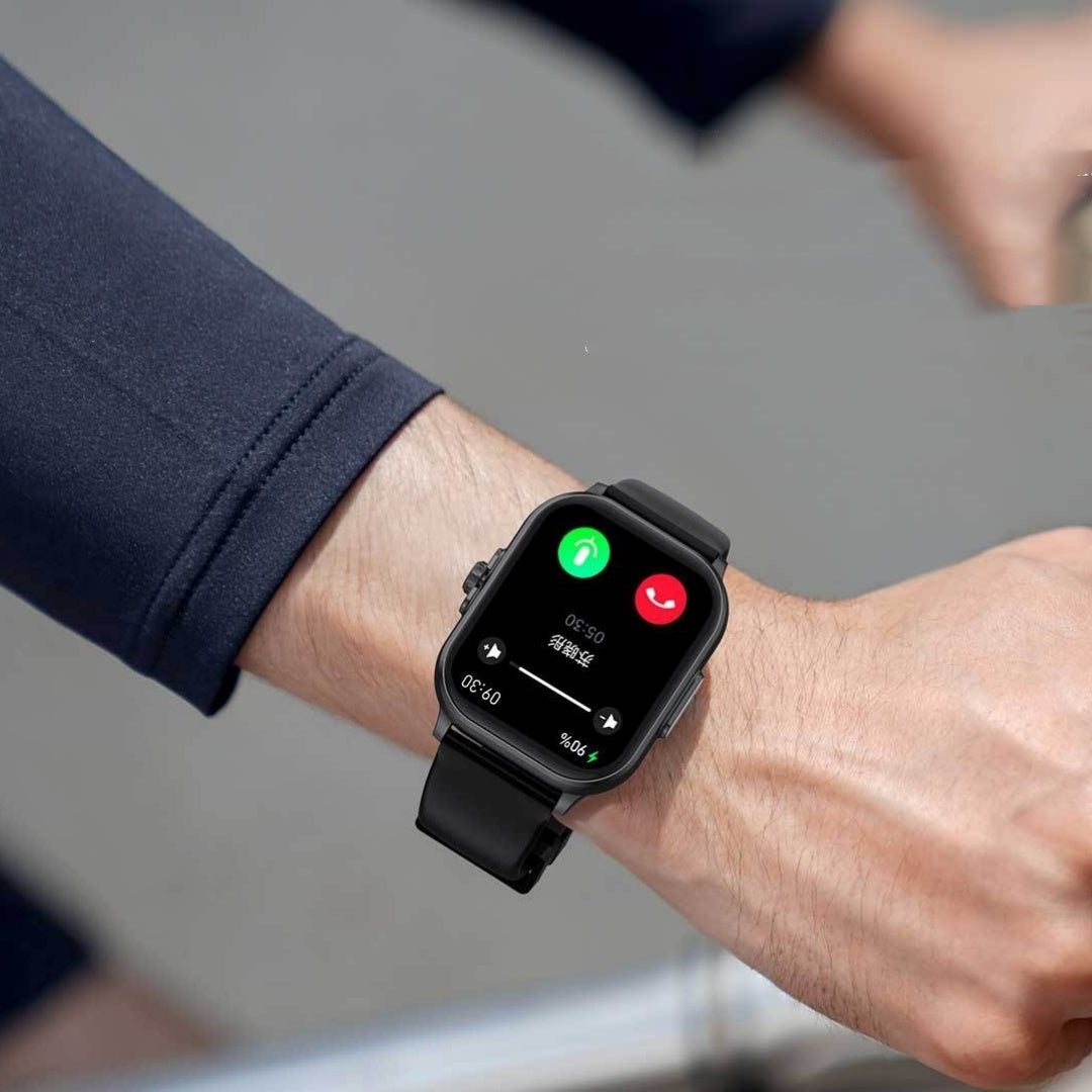 E02 Multi-Functional Bluetooth Calling Smartwatch - Fitness Tracker & Health Monitor