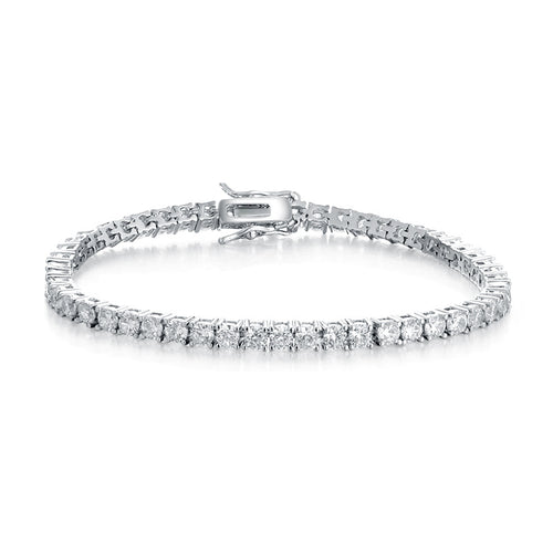 Classic 18K Gold Plated Zircon Tennis Bracelet