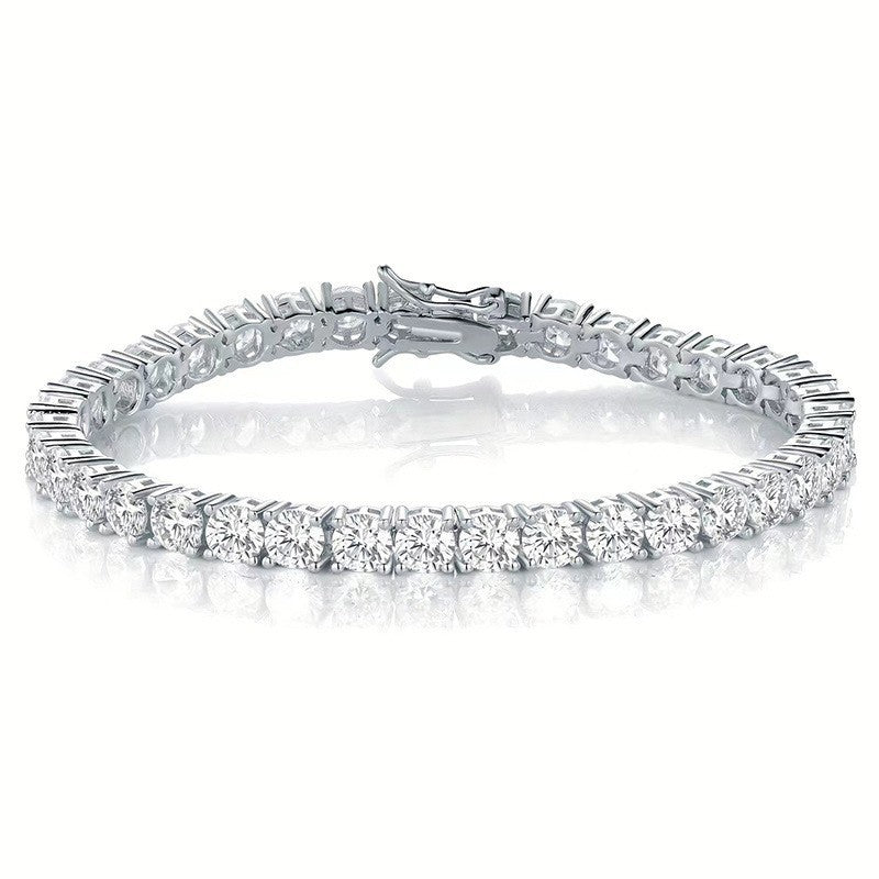 Classic 18K Gold Plated Zircon Tennis Bracelet