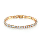 Zircon Tennis Bracelet – Gold, Rose Gold & Platinum | Fredlox Direct