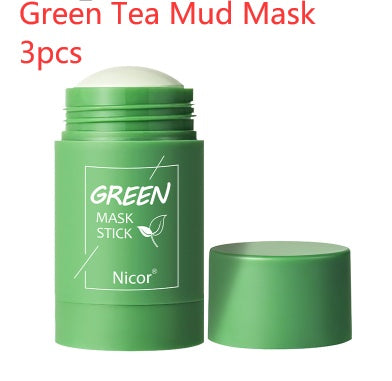 Green Tea Clay Mask Stick - Oil Control & Anti-Acne Face Mask