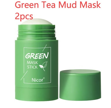 Green Tea Clay Mask Stick - Oil Control & Anti-Acne Face Mask