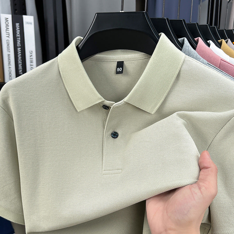 Men's 100% Cotton Polo Shirt – Classic Casual