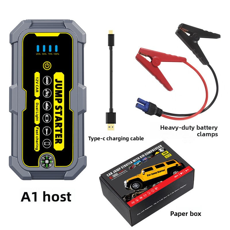 Car Emergency Jump Starter 12V – Waterproof IP6X Battery Booster & Power Bank
