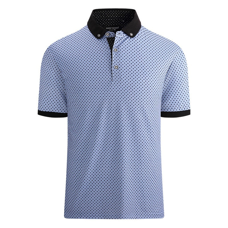 Men's Ribbed Texture Polo Shirt | 6 Colors