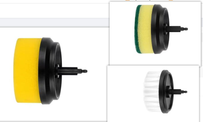 Electric Cleaning Brush - USB Rechargeable Automatic Scrubber for Kitchen, Bathroom & Tile