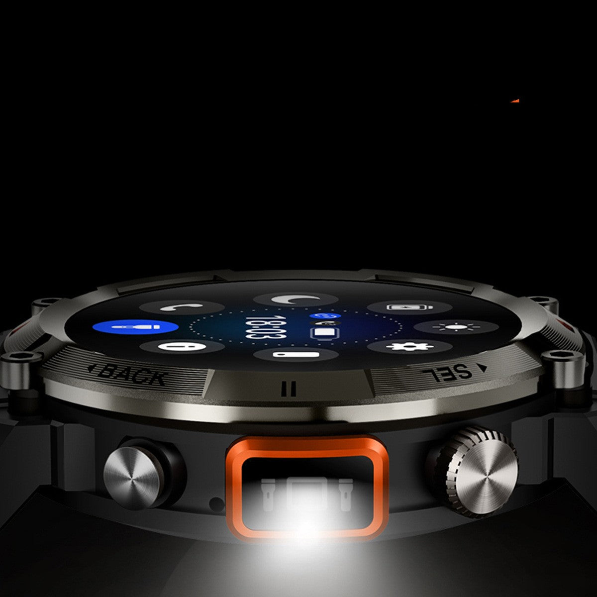 Outdoor Sports Smartwatch - Rugged Health & Fitness Tracker for Active Lifestyles