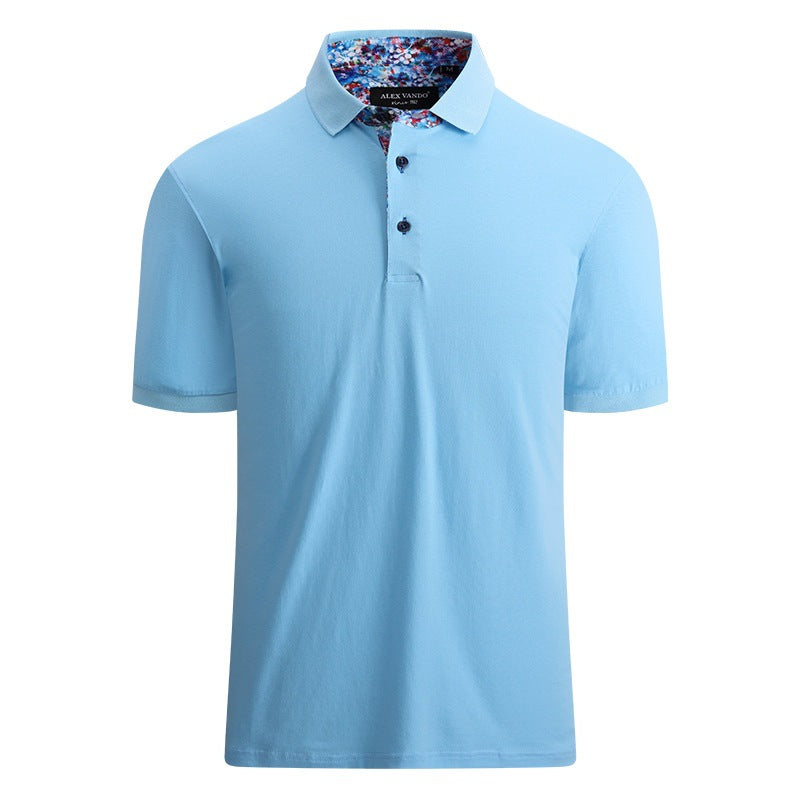 Men's Ribbed Texture Polo Shirt | 6 Colors