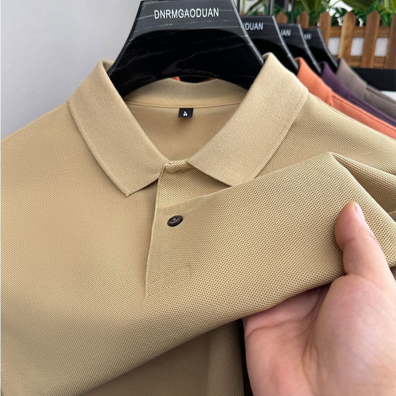 Men's 100% Cotton Polo Shirt – Classic Casual