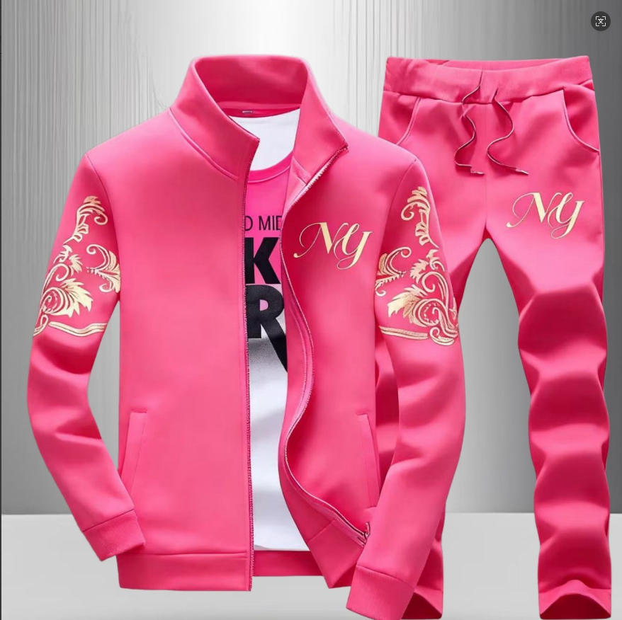 Mens zipper jacket printed casual set YT6271338 11 M