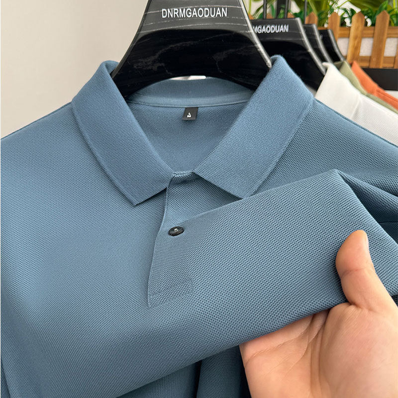 Men's 100% Cotton Polo Shirt – Classic Casual