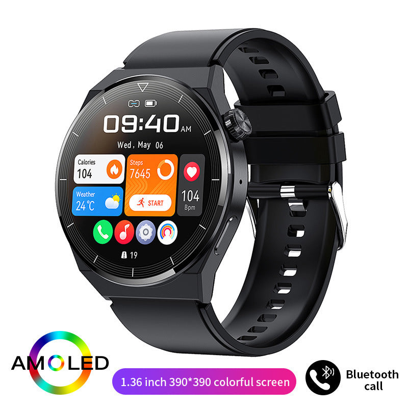 Bluetooth Call Heart Rate Sleep Monitoring Smartwatch - Complete Health Tracker