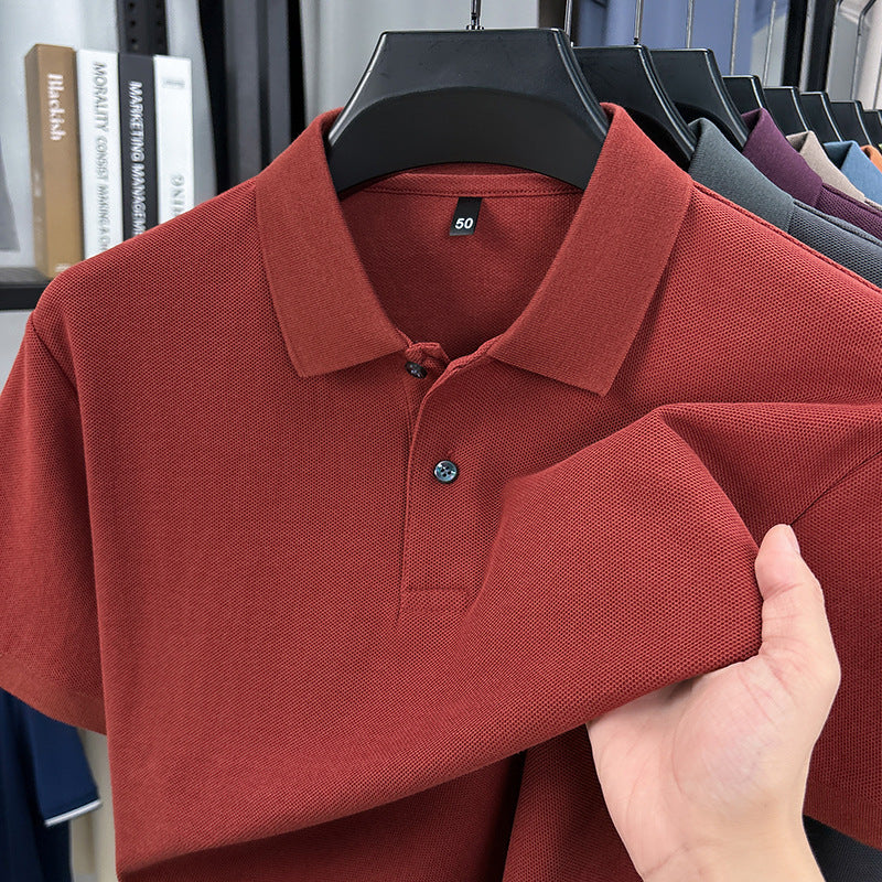 Men's 100% Cotton Polo Shirt – Classic Casual