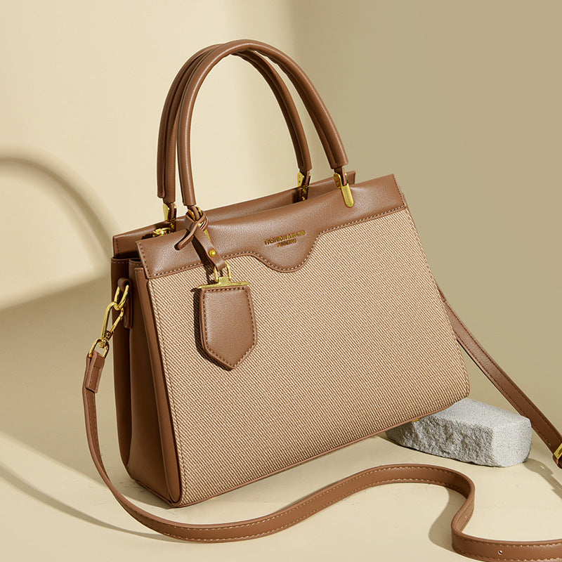 Women's Light Luxury PU Messenger Bag