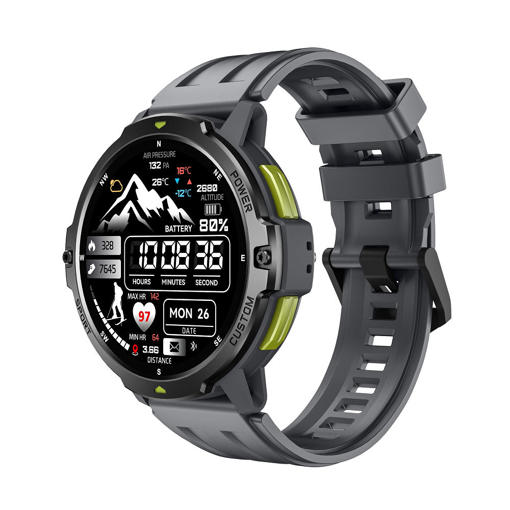 Latest Waterproof 3ATM GPS Smartwatch - Advanced Fitness & Navigation Tracker