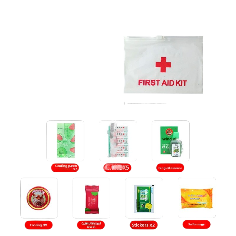 Summer Heatstroke Medical Bag – First Aid & Sun Protection Tote