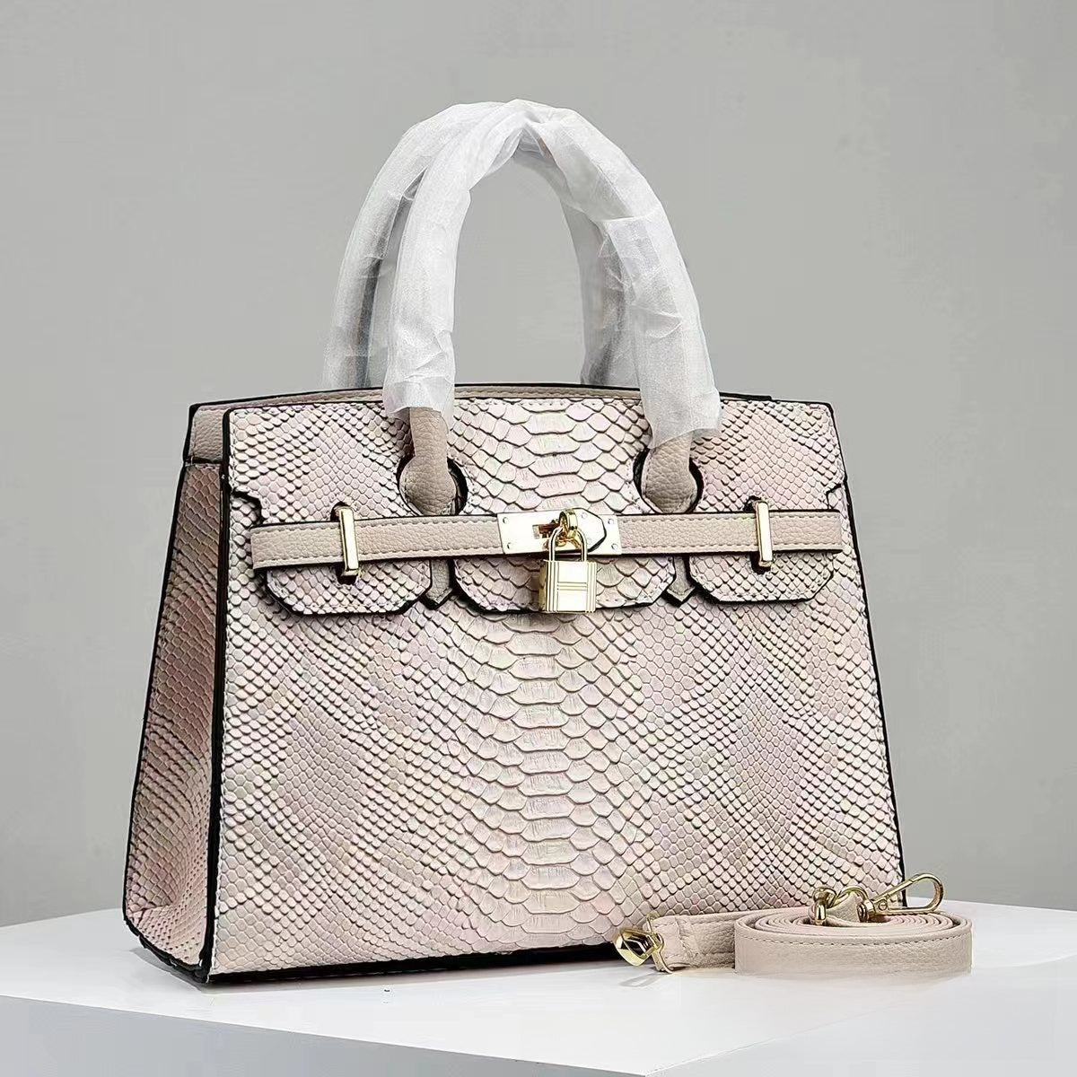 Women's Leather Small Square Handbag