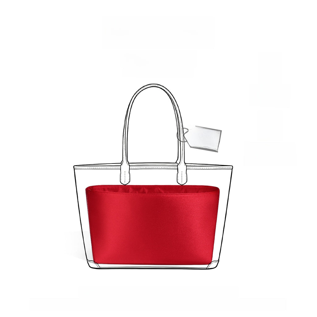Silk Satin Handbag Organizer Insert