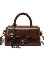 Women's Retro PU Shoulder Bag – Commuter Crossbody | Fredlox Direct