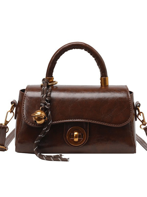 Women's Retro PU Shoulder Bag – Commuter Crossbody
