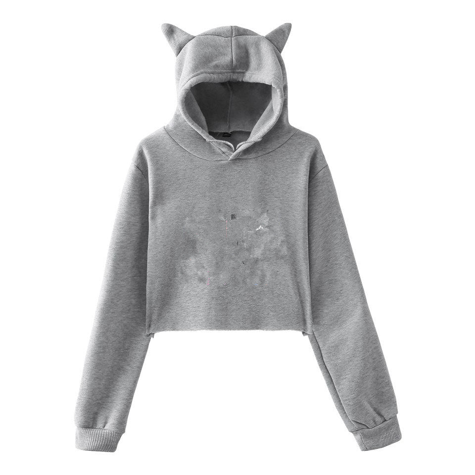 Women's Crop Hoodie Pullover