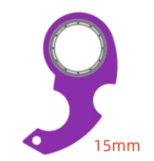 Fidget Spinner Keychain - Multi-Tool Bottle Opener & Stress Relief