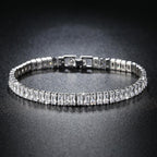 Women's Geometric Zircon Bracelet – Korean Light Luxury | Fredlox Direct