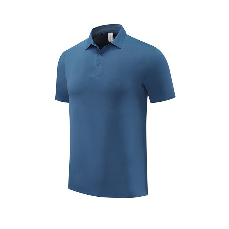 Men's Quick-Dry Ice Silk Polo Shirt | Moisture-Wicking