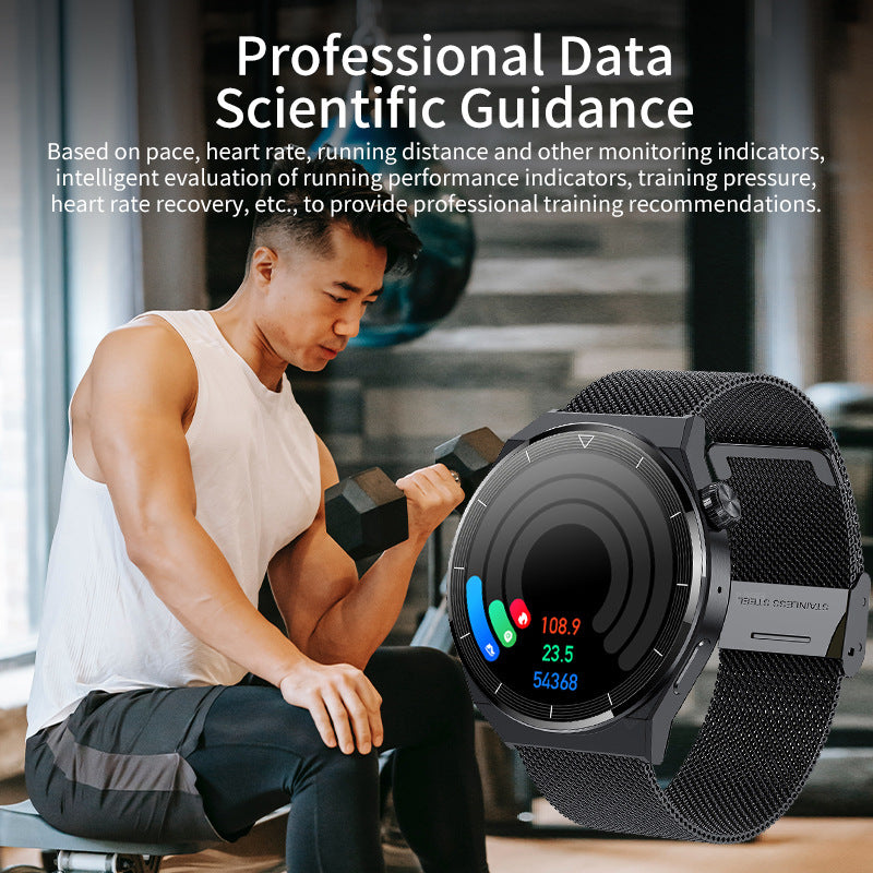 Bluetooth Call Heart Rate Sleep Monitoring Smartwatch - Complete Health Tracker