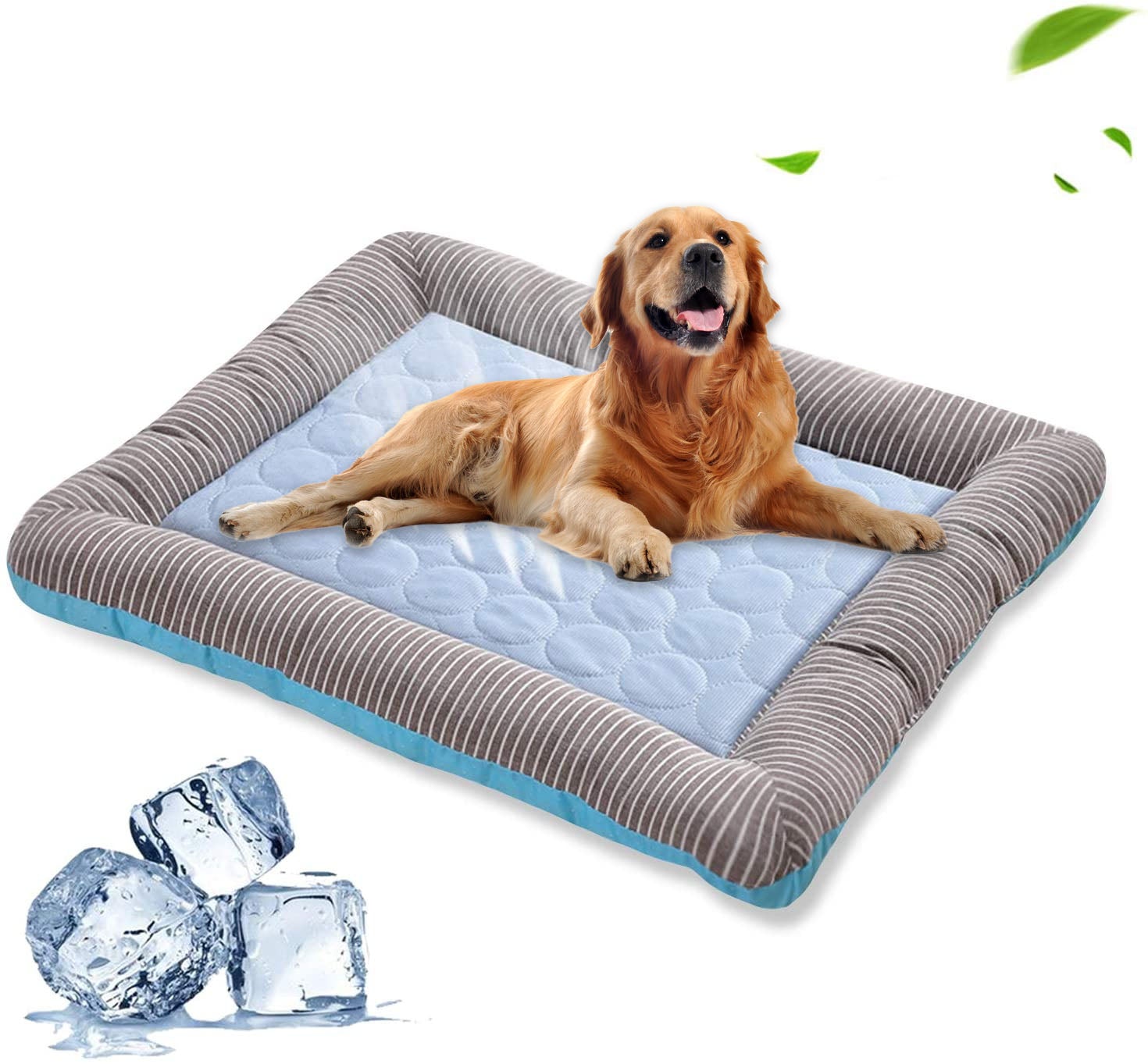 Pet Cooling Mat - Ice Silk Cooling Pad for Dogs & Cats