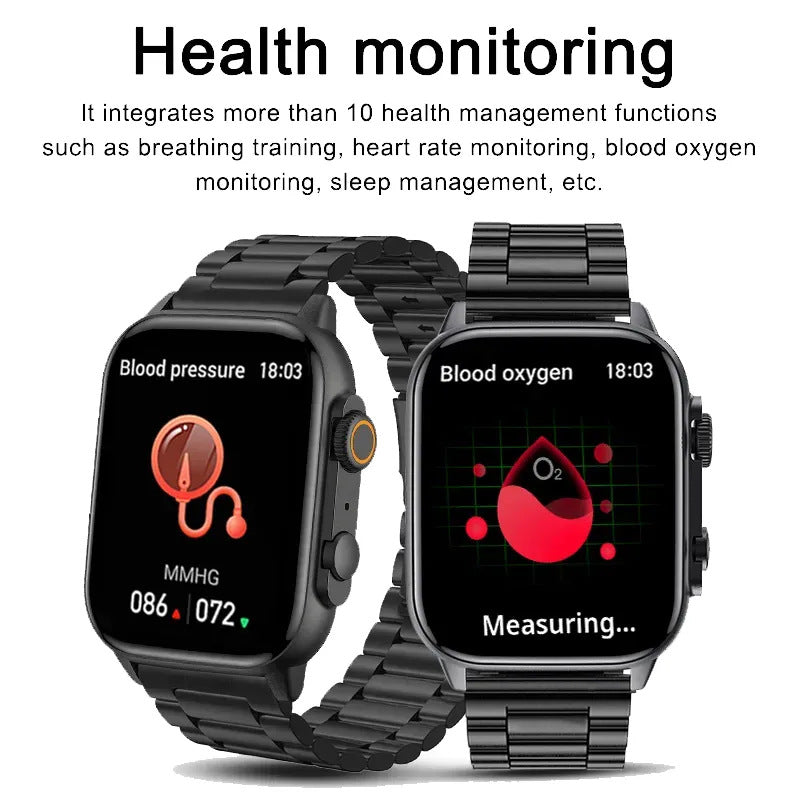 Multi-Functional Bluetooth Call Smartwatch - Health & Fitness Tracker