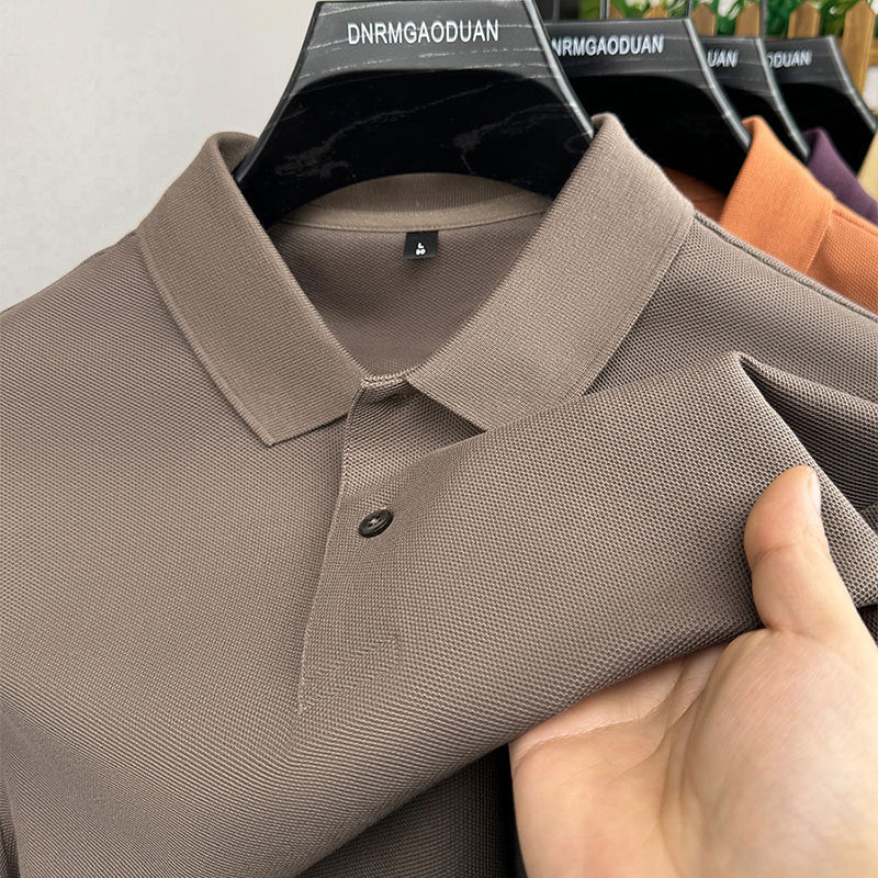 Men's 100% Cotton Polo Shirt – Classic Casual