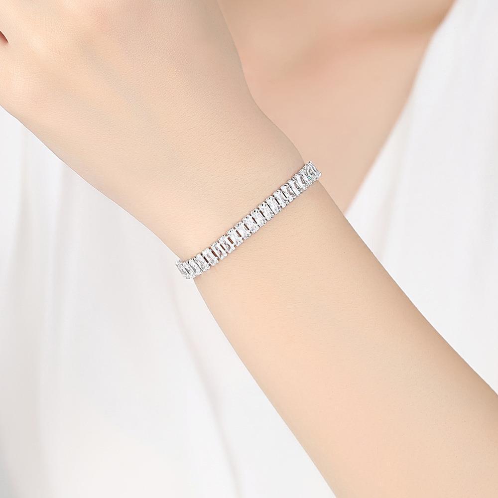 Women's Geometric Zircon Bracelet | Korean Light Luxury