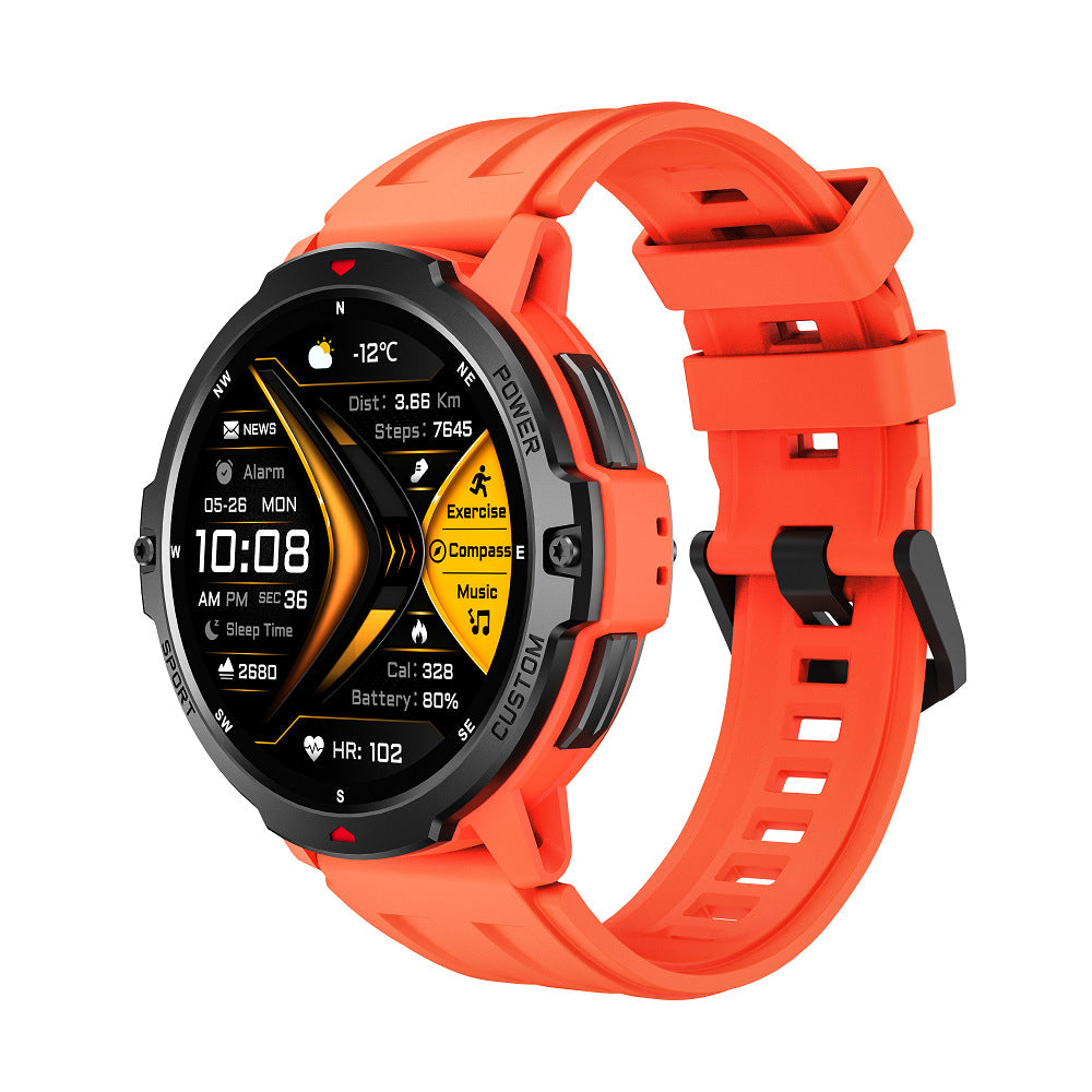 Latest Waterproof 3ATM GPS Smartwatch - Advanced Fitness & Navigation Tracker
