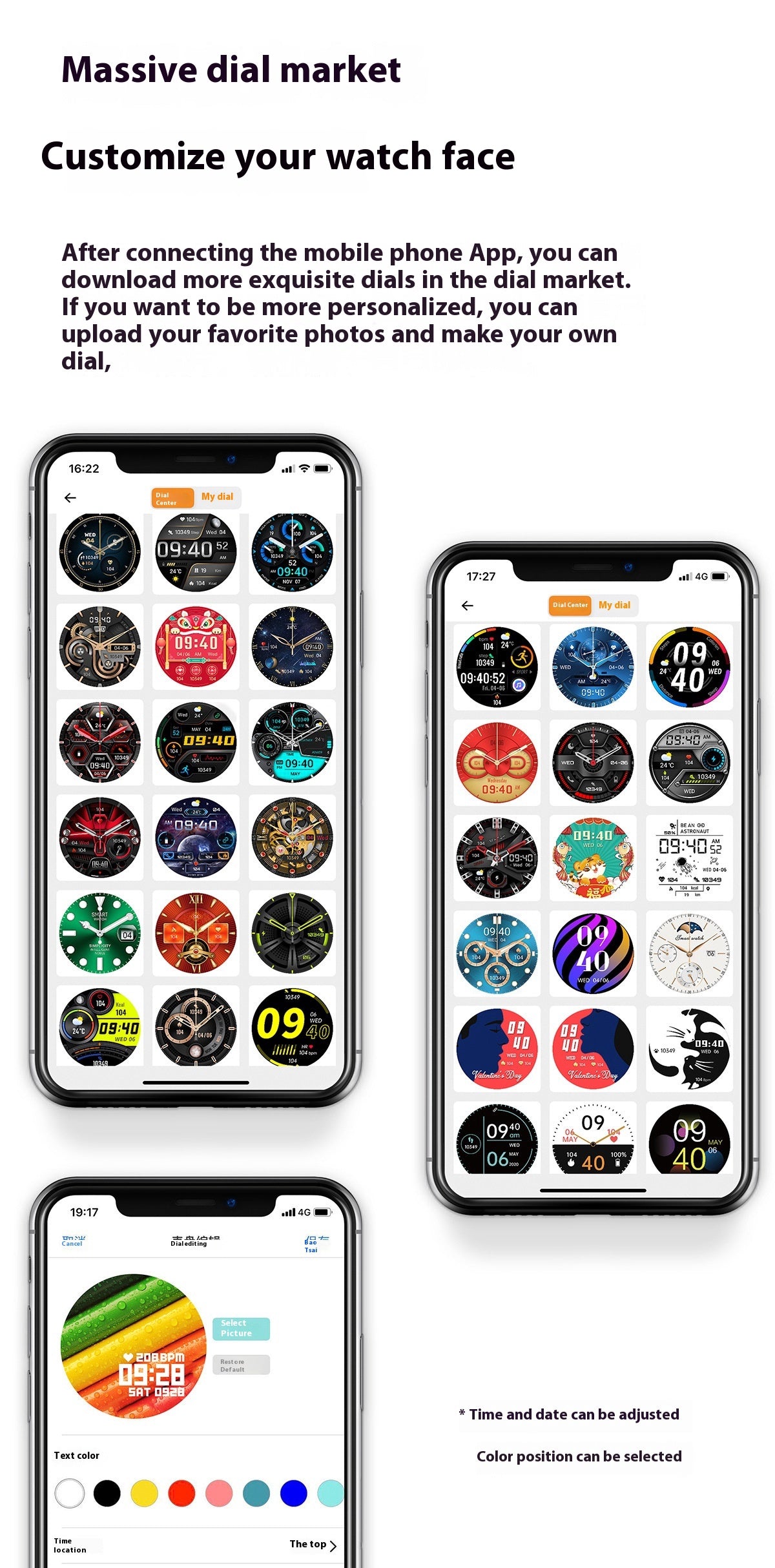 Bluetooth Call Heart Rate Sleep Monitoring Smartwatch - Complete Health Tracker