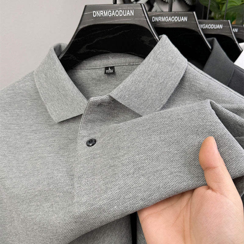 Men's 100% Cotton Polo Shirt – Classic Casual