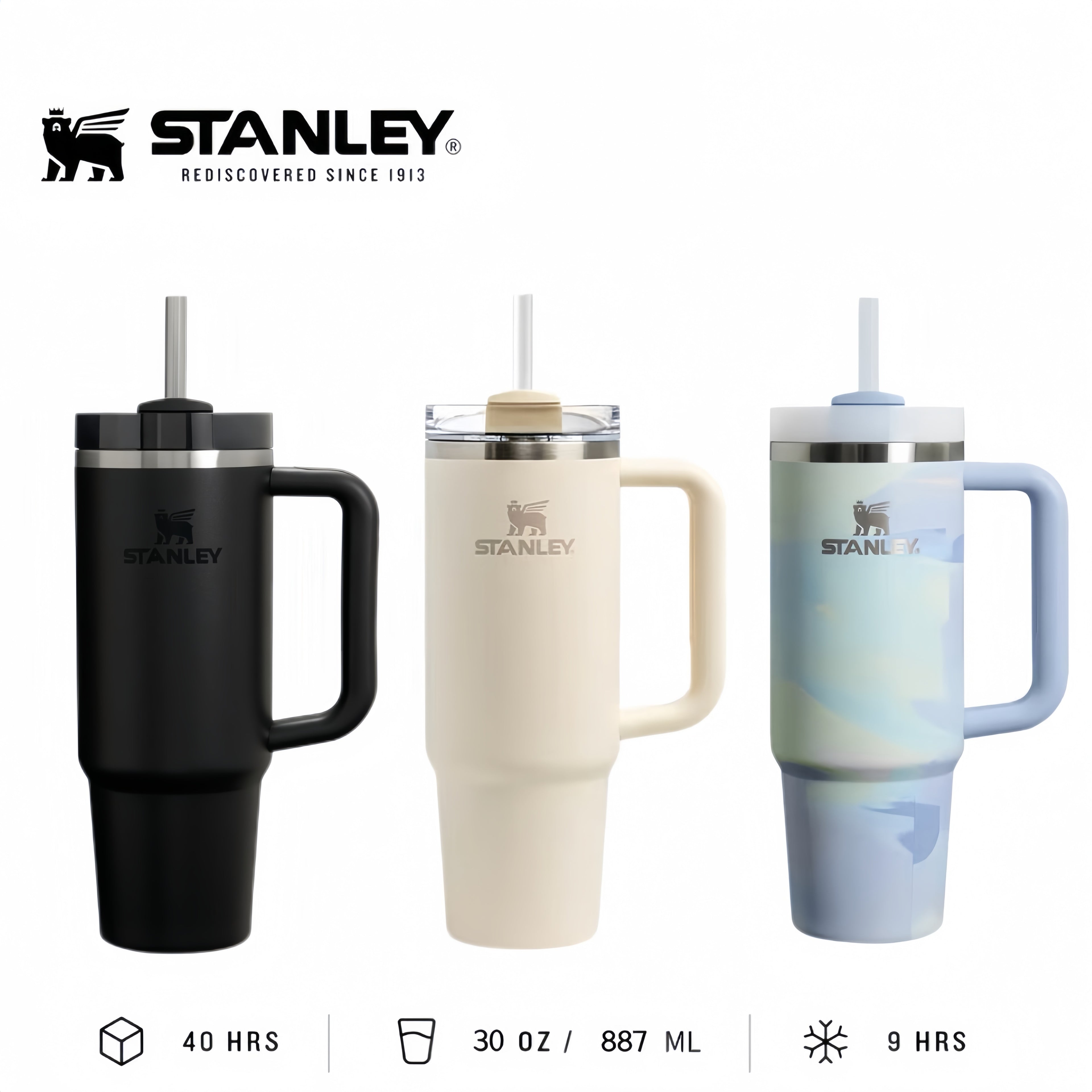 Stanley 40oz Insulated Tumbler with Straw