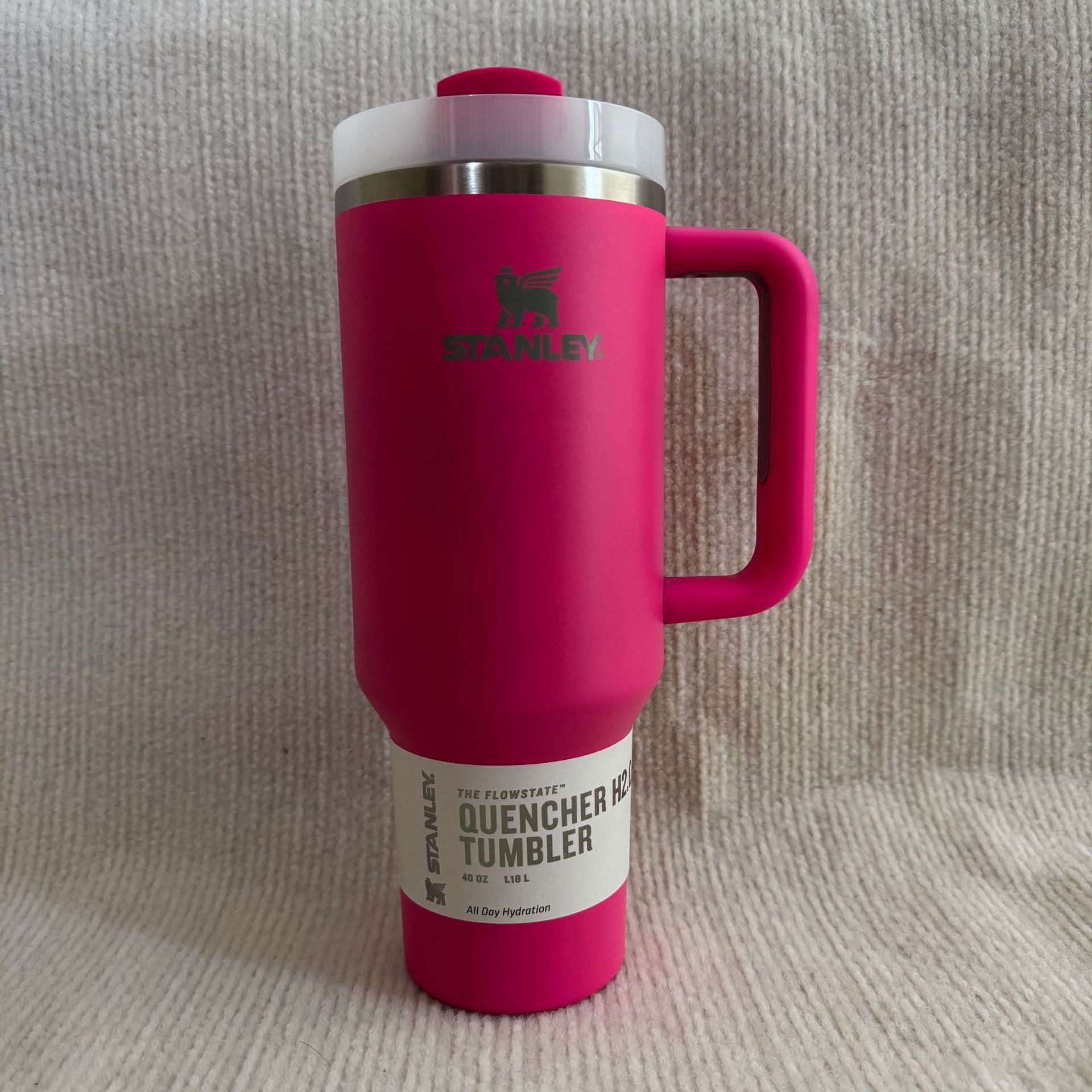 Stanley 40oz Insulated Tumbler with Straw | Fredlox Direct S15 - solid color 40oz(1180ml)