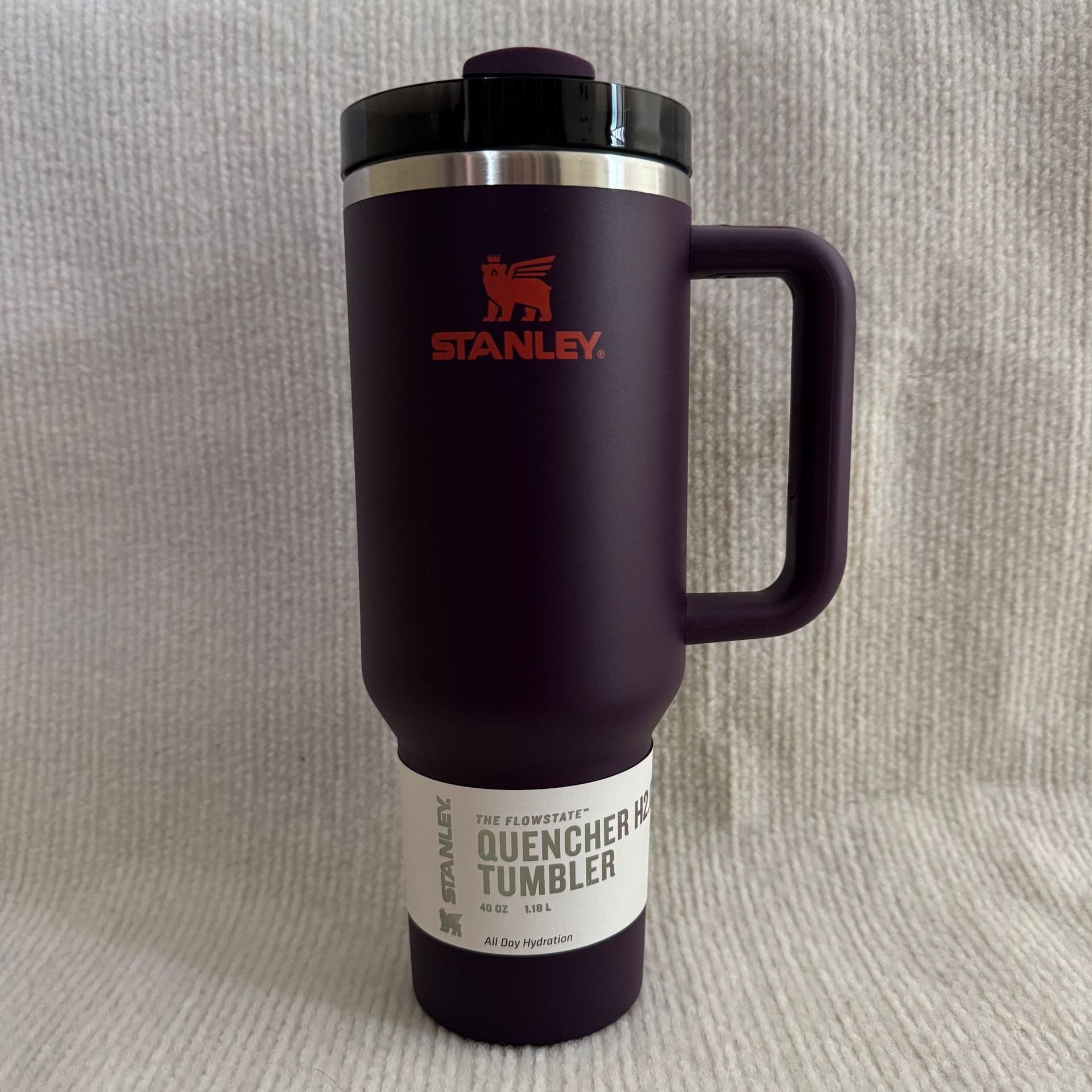 Stanley 40oz Insulated Tumbler with Straw | Fredlox Direct S16 - Solid color 40oz(1180ml)