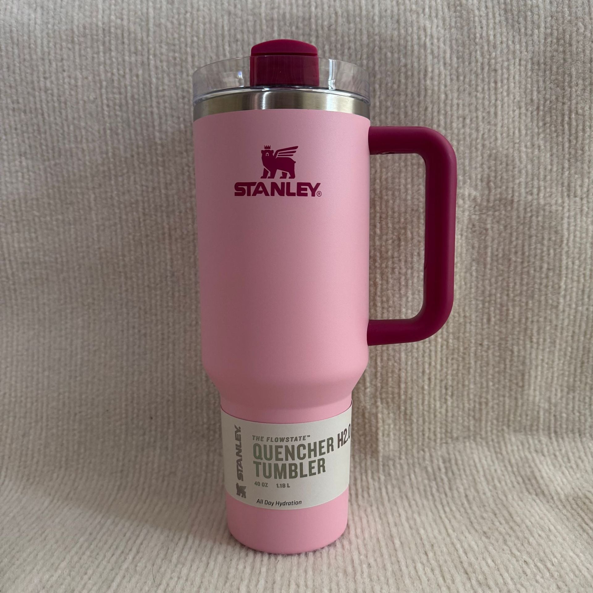 Stanley 40oz Insulated Tumbler with Straw | Fredlox Direct S6 - solid color 40oz(1180ml)