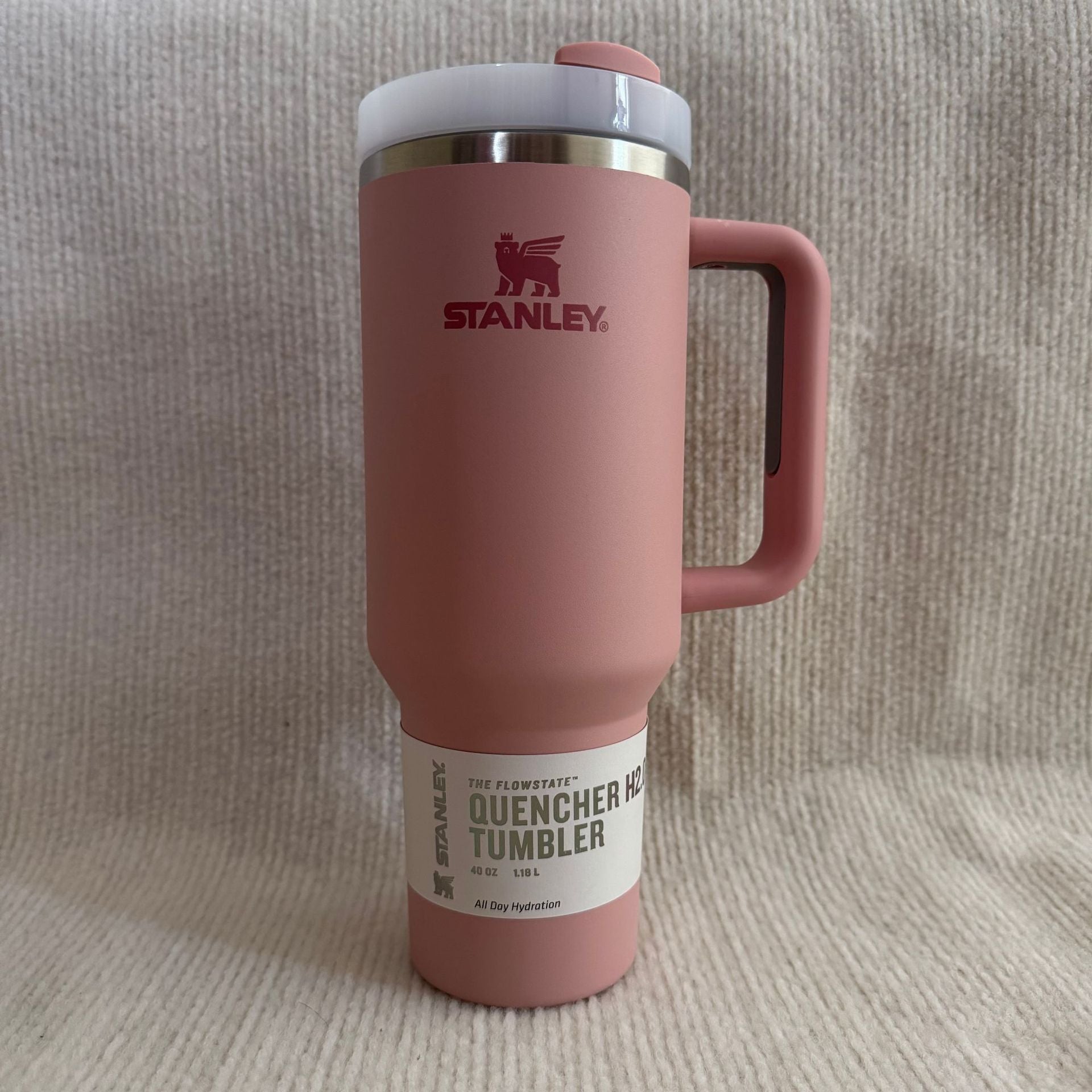 Stanley 40oz Insulated Tumbler with Straw | Fredlox Direct S14 - Solid color 40oz(1180ml)